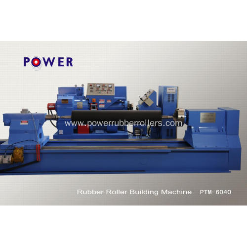 Steel Textile Dyeing Rubber Roller Winding Machine